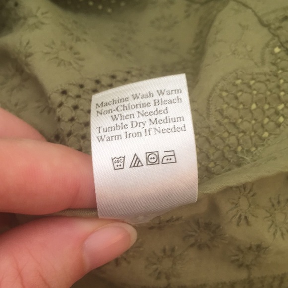 Coldwater Creek Green Cutout Short Sleeve Jacket - Picture 9 of 12